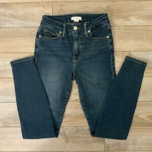 Good American Dark Wash Skinny Jeans